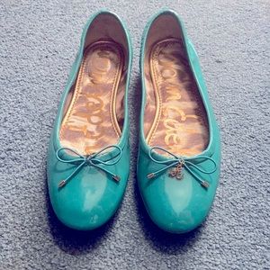 Sam Edelman Turquoise Flats